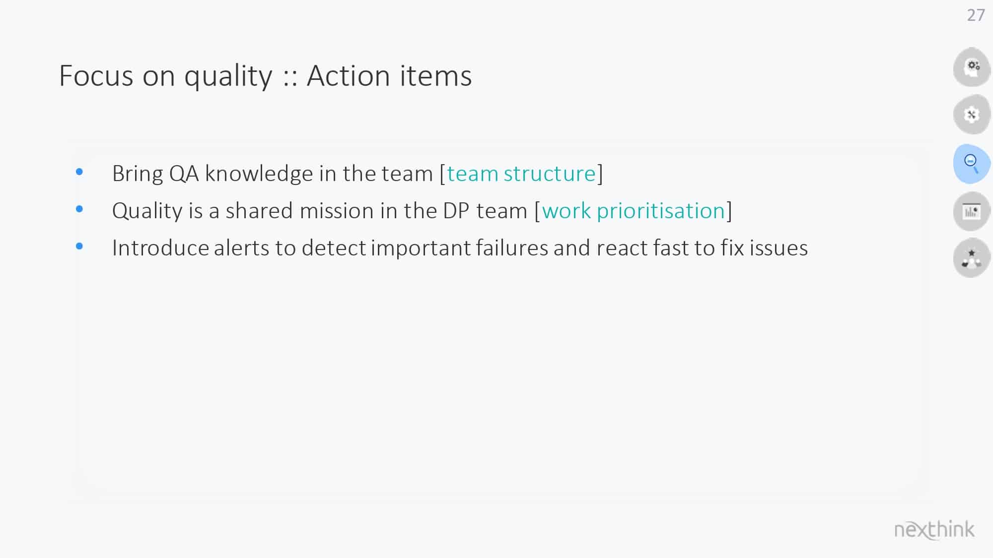 Developer Productivity Teams: Unleashing Potential for Better, Faster, Stronger Results — slide 27
