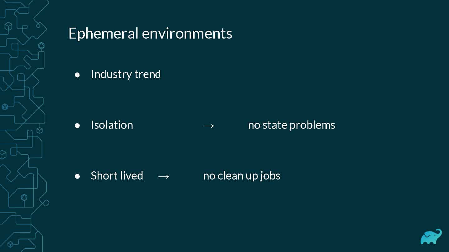 Don’t Let Ephemeral CI Kill Your Developer Productivity — slide 5