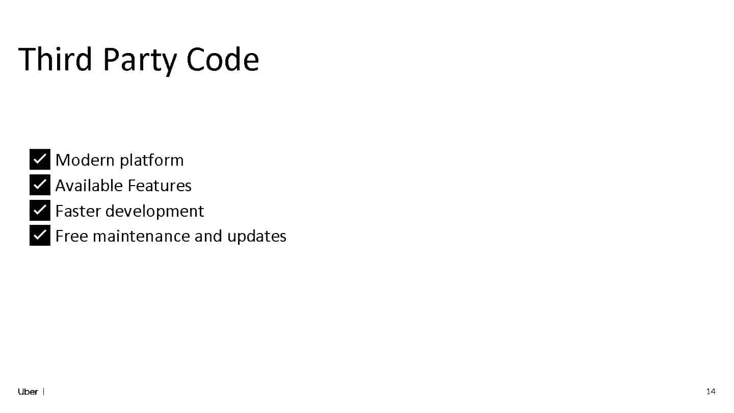 Balancing Speed and Reliability: The Double-Edged Sword of Third-Party Libraries — slide 14