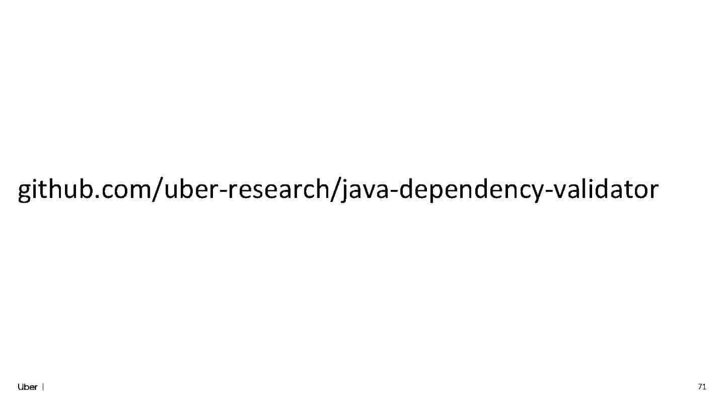Balancing Speed and Reliability: The Double-Edged Sword of Third-Party Libraries — slide 69