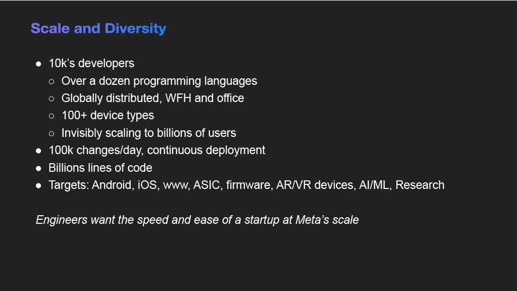 Unlocking Developer Productivity and Happiness — slide 4