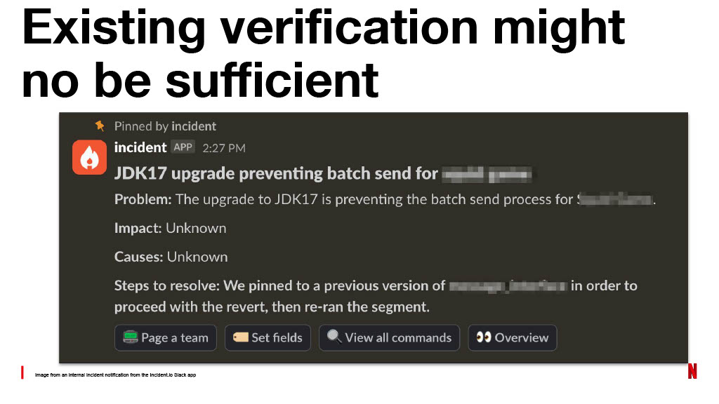 Netflix’s Journey to Confident Automated Changes — slide 30