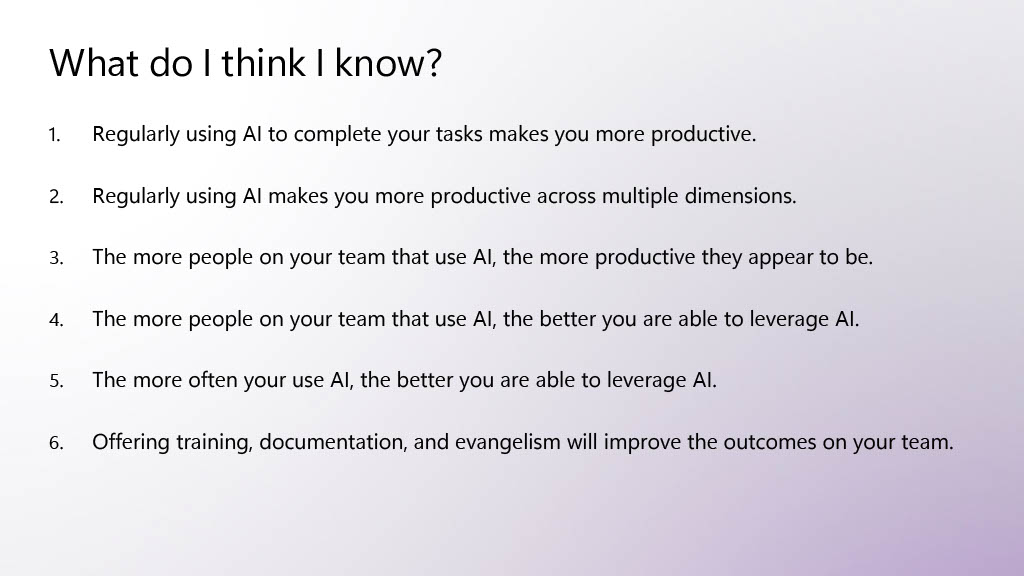 Launching DevEx into SPACE! Helping Engineers Thrive in the Age of AI — slide 26