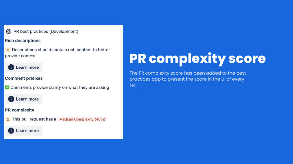 A Score for Pull Request Complexity – Its Impact on Cycle Time and How We Reduced it with AI — slide 27