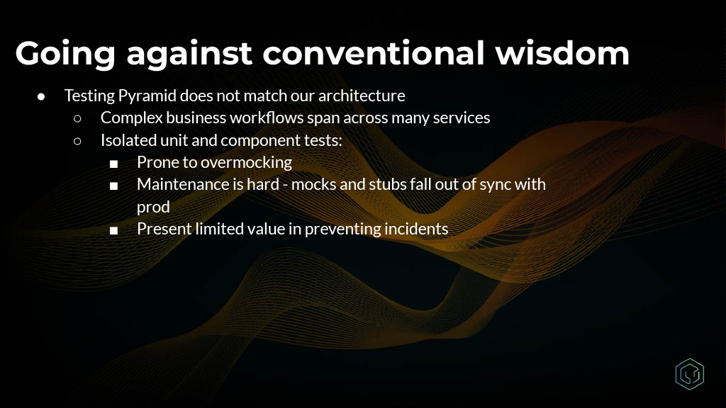 How Uber Innovated on Testing to Increase Quality and Productivity — slide 7