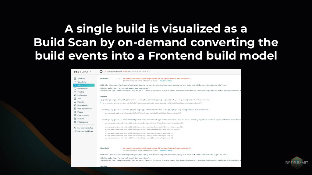 Gaining Actionable Cross-Project Build Insights — slide 25