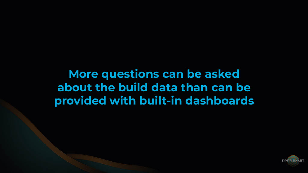 Gaining Actionable Cross-Project Build Insights — slide 32
