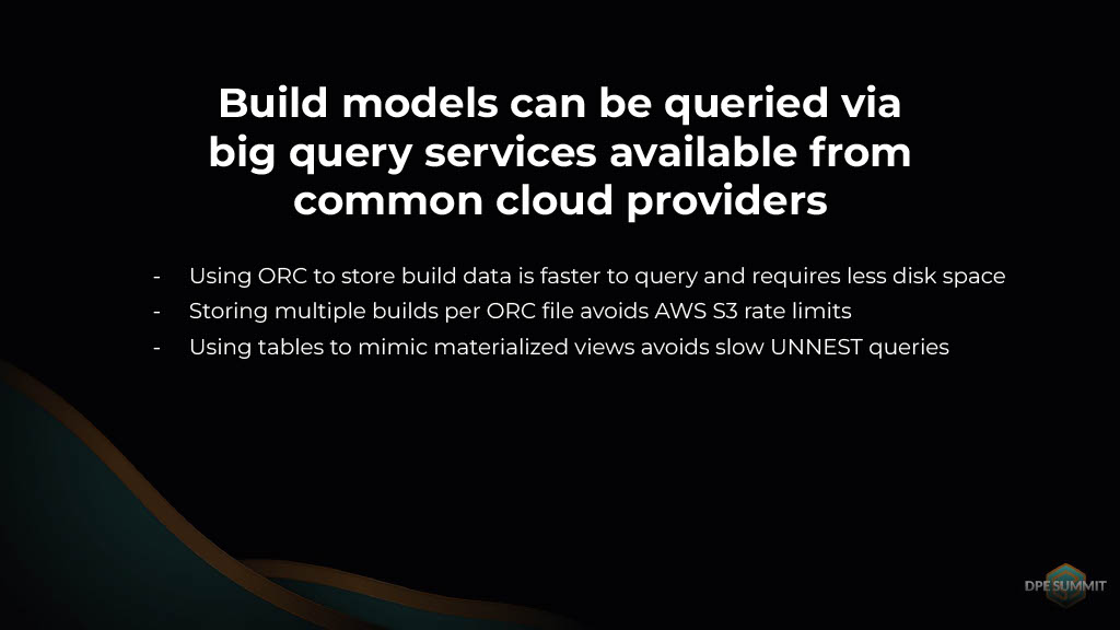 Gaining Actionable Cross-Project Build Insights — slide 39