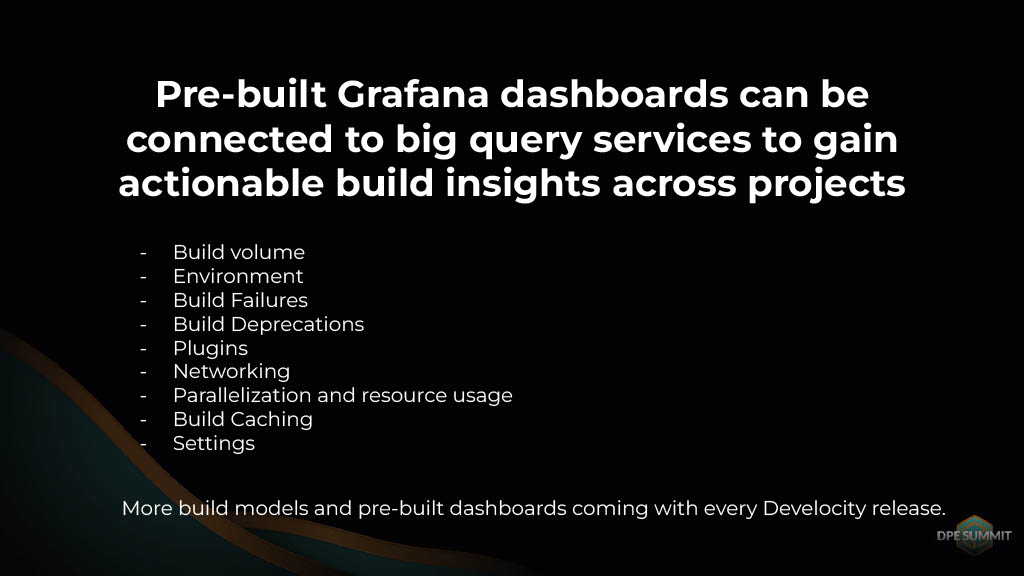 Gaining Actionable Cross-Project Build Insights — slide 43