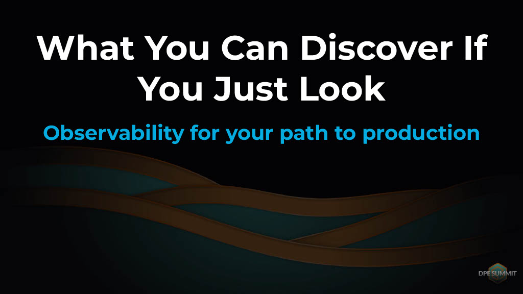 What Can You Discover If You Just Look? — slide 1