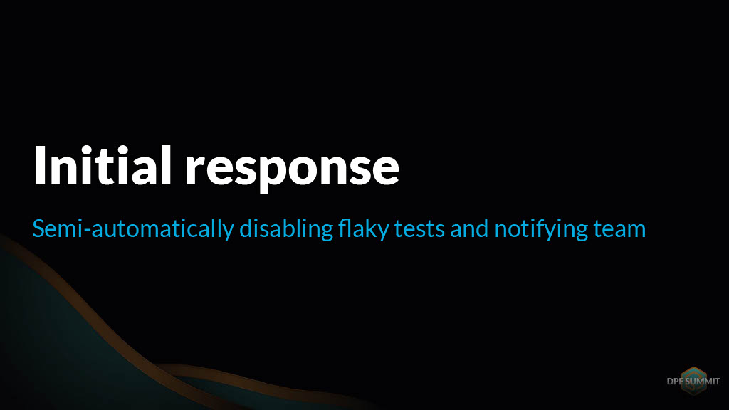 Fighting Flaky Tests at Scale — slide 10