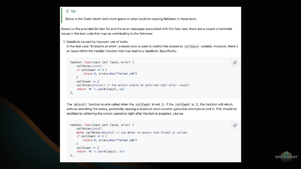 Fighting Flaky Tests at Scale — slide 13