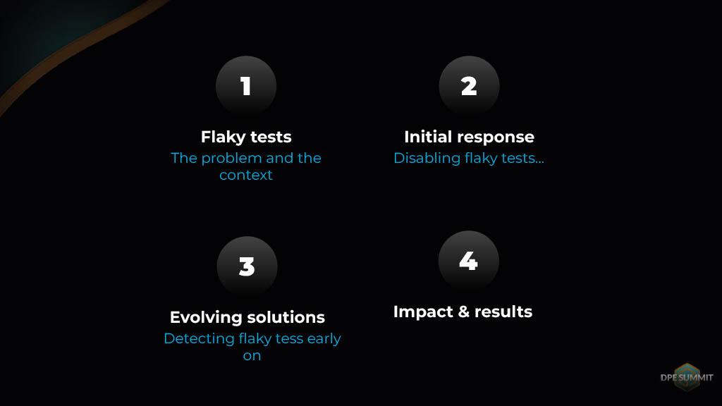 Fighting Flaky Tests at Scale — slide 3