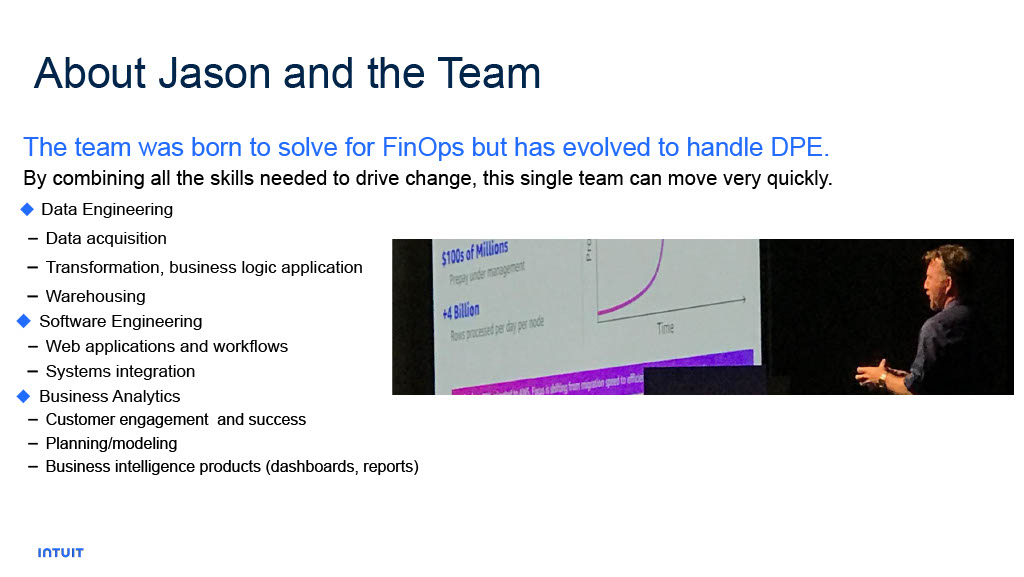 Data and Analytics in Service of DPE — slide 4