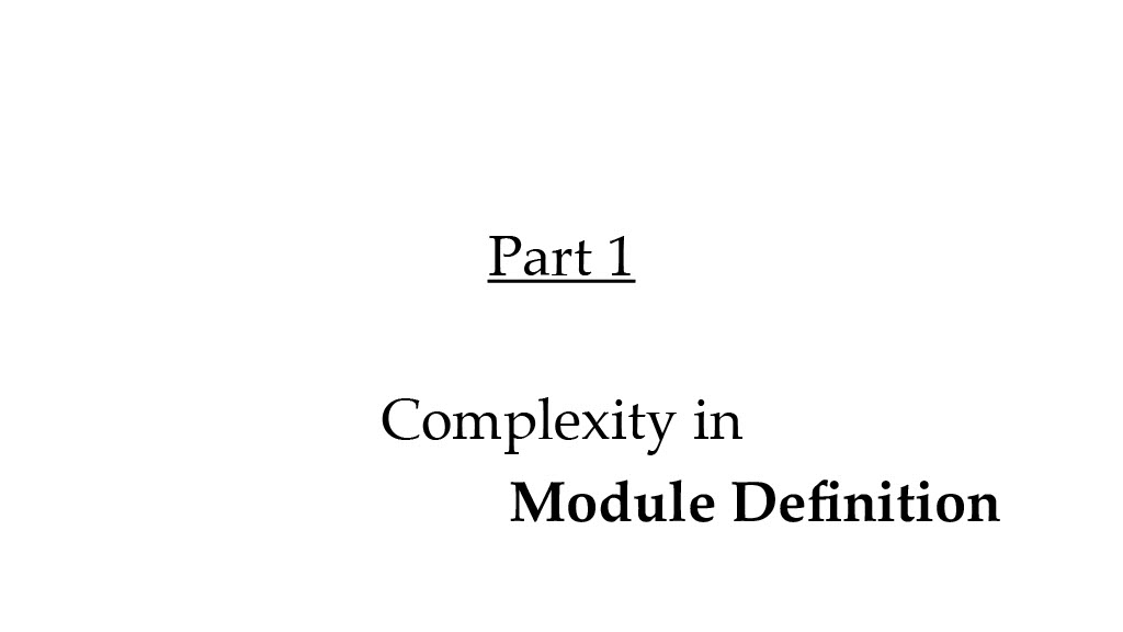 Boosting Developer Productivity Through Better Modularity — slide 2