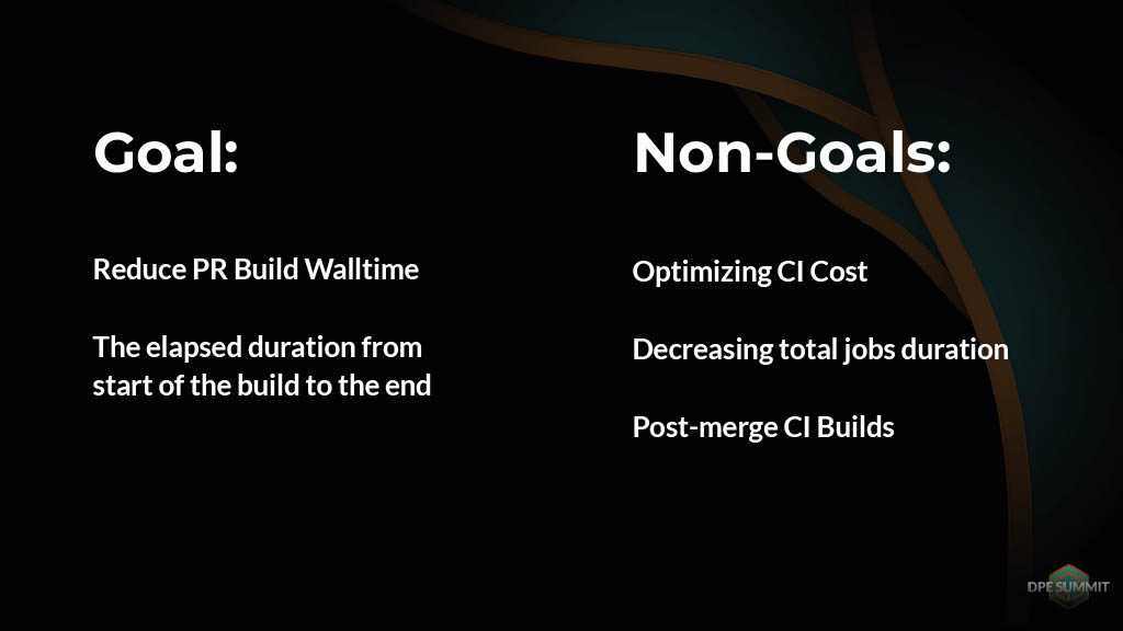 Strategies for Enhancing Performance of Large-Scale CI Builds — slide 3