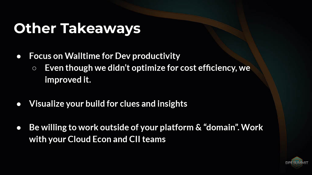 Strategies for Enhancing Performance of Large-Scale CI Builds — slide 43