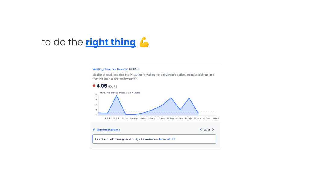 How Atlassian Delivers Actionable Productivity Insights that Empower Teams — slide 48