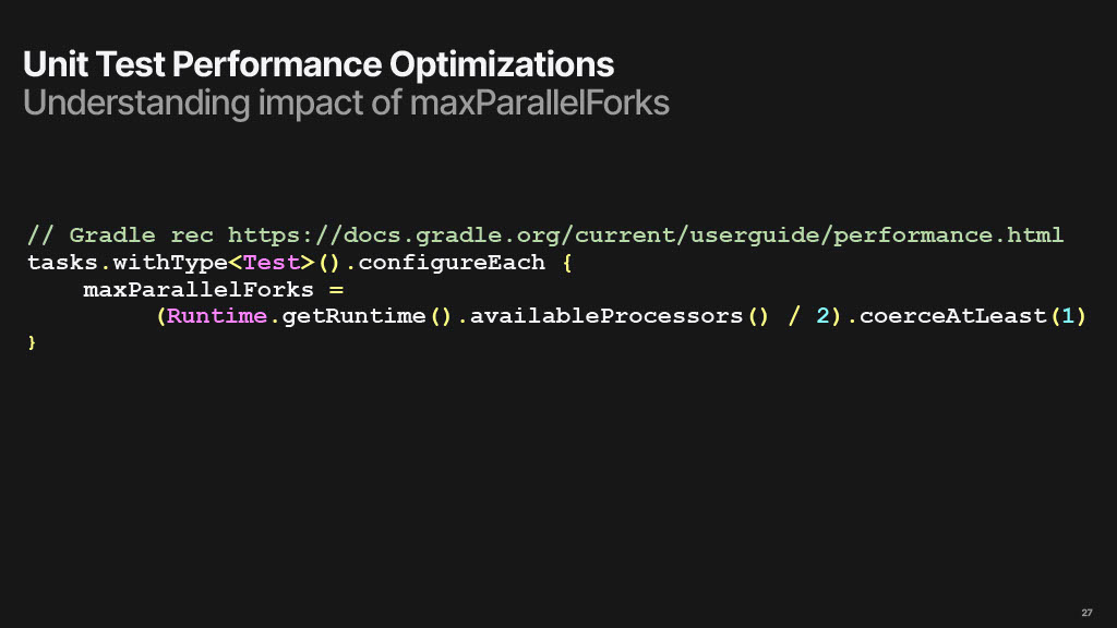 Reducing Build Times by 50%: A Story of Tools, Data, and Persistence — slide 27