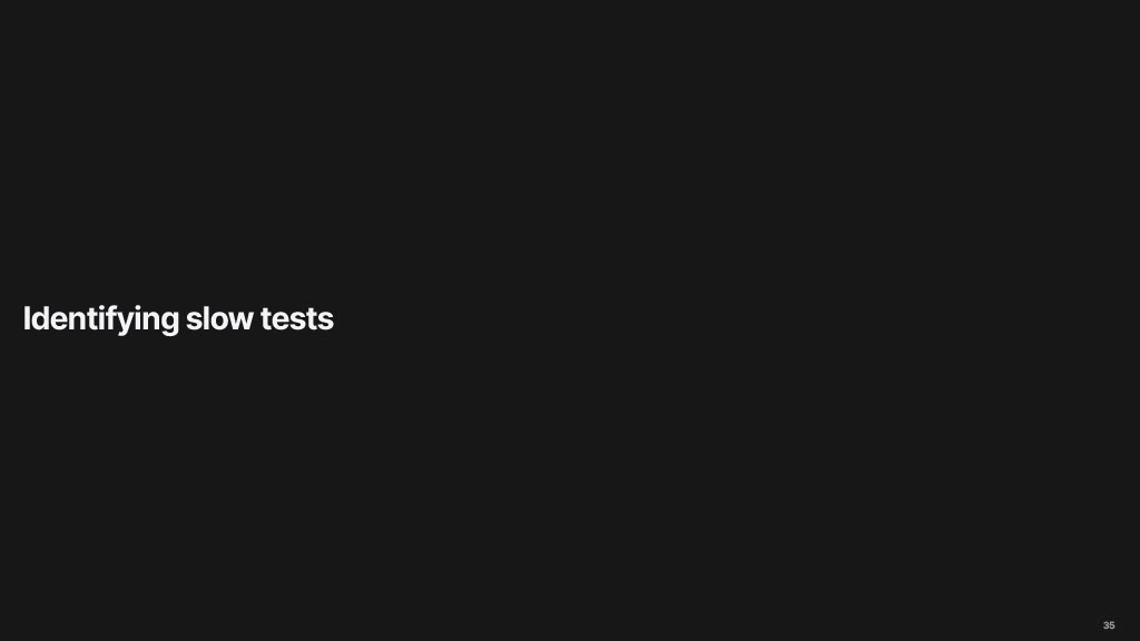 Reducing Build Times by 50%: A Story of Tools, Data, and Persistence — slide 35