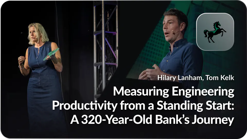 Measuring Engineering Productivity from a Standing Start: A 330-Year-Old Bank’s Journey