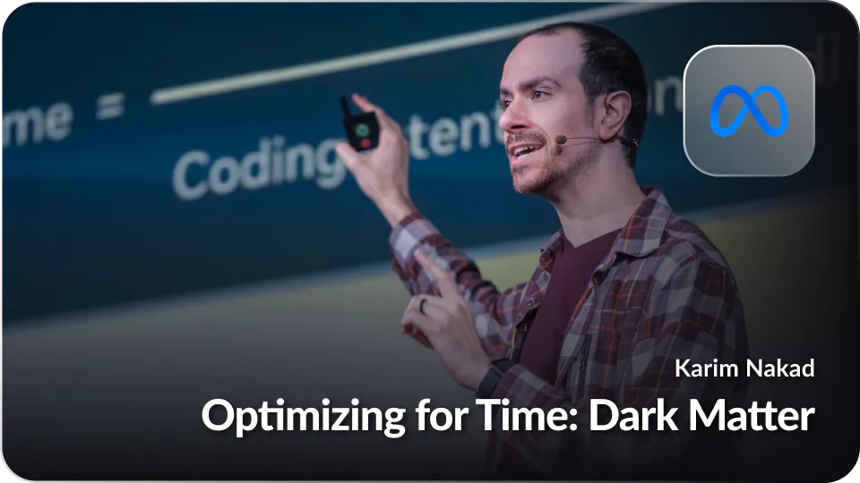 Optimizing for Time: Dark Matter
