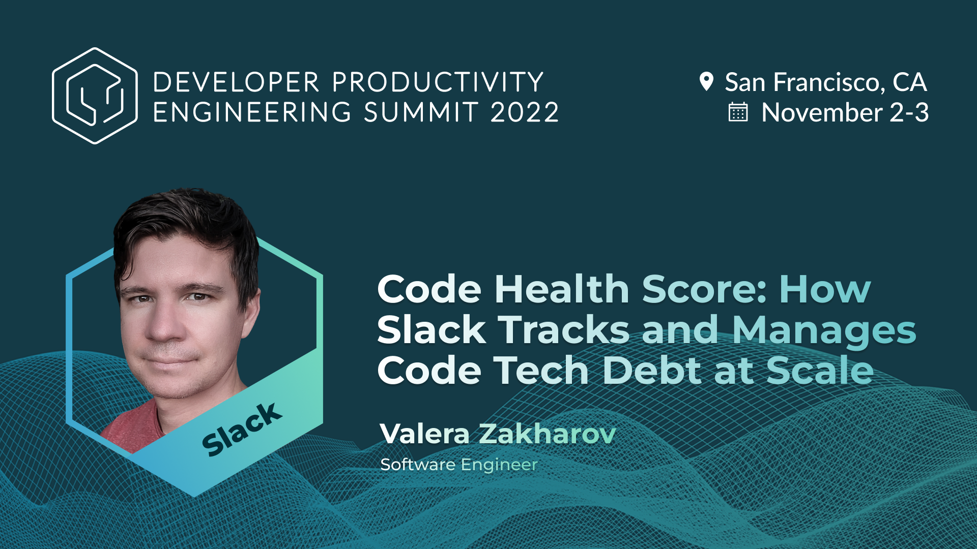 Valera Zakharov Developer Productivity Engineering Summit 2025