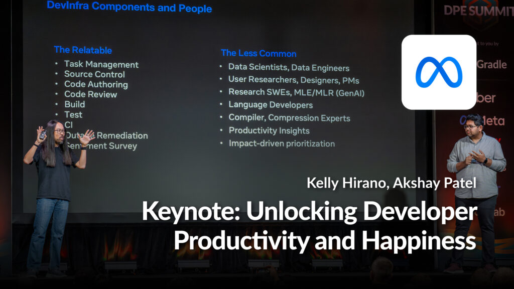 Unlocking Developer Productivity and Happiness