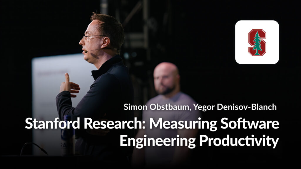 Stanford Research: Measuring Software Engineering Productivity