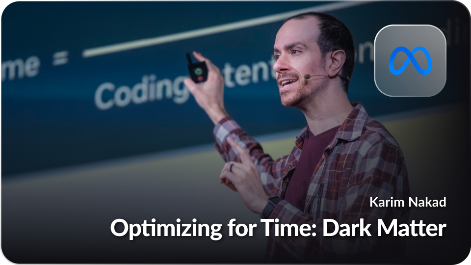 Optimizing for Time: Dark Matter