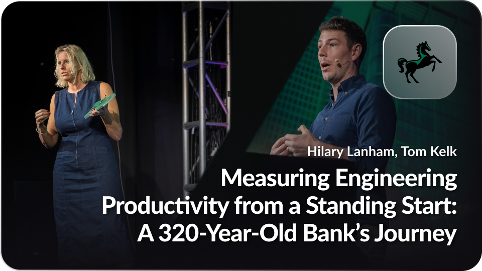 Measuring Engineering Productivity from a Standing Start: A 330-Year-Old Bank’s Journey